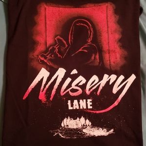 Misery Stephen King horror Mens Black T-shirt MED